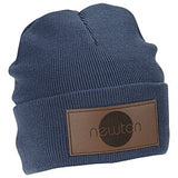 Big Cuff Knit Cap - Laser Engraved Patch
