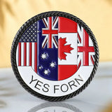 YES FORN Military Challenge Coins