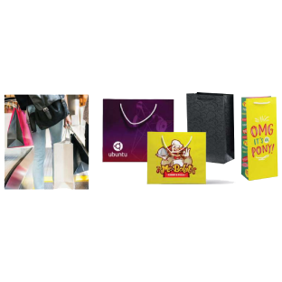 Customized Paper Shopping Bag