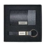 Business Card Holder + Keychain Gift Set
