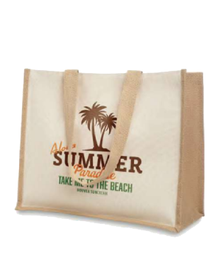 Jute with Cotton Bag