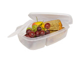 Active Split Cell Lunch Boxes With Cutlery