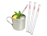 Arctic Glass Drinking Straws