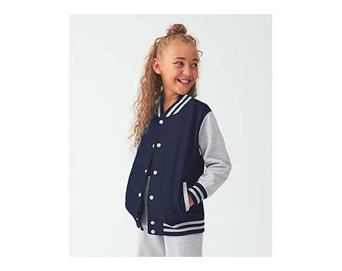 AWDis Kids Varsity Jackets