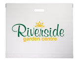 Biodegradable Carrier Bags - Wide - White