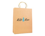 Brookvale Large Twist Handled Recyclable Paper Bags - Natural