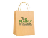 Brookvale Medium Twist Handled Recyclable Paper Bags - Natural