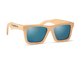 Cairo Bamboo Sunglasses With Case