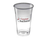 Glastonbury Disposable Plastic Beer Glasses - 400ml