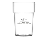 Festival Reusable Plastic Stackable Pint Beer Glasses - 700ml