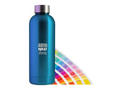 Eevo 500ml Metallic Pantone ColourTint Metal Water Bottles