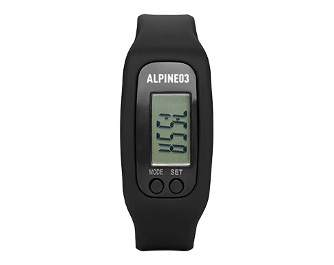 Marathon Silicone Pedometer Bracelet Watches