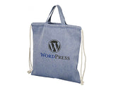 Windermere Recycled Drawstring Tote Bags
