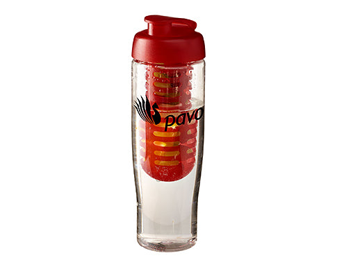 H20 Marathon 700ml Flip Top Fruit Infuser Sports Bottles