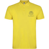 Star short sleeve men's polo