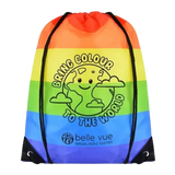 Rainbow Drawstring Bags