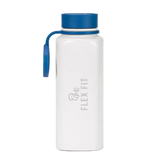 Recycled Stainless Steel Bottle with 360° Push Button Lid