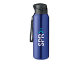 Trenton 580ml Double Wall Vacuum Insulated Water Bottles With Straw