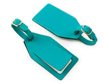 Edge Recycled Leather Luggage Tags