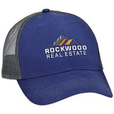 Colorblocked Twill Meshback Cap