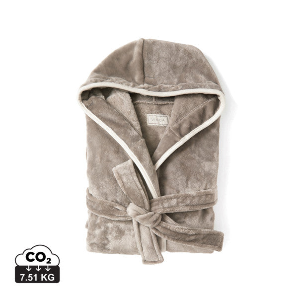 VINGA Louis luxury plush GRS RPET robe