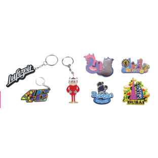 Customized PVC Key Rings & Magnet