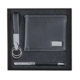 Wallet + Keychain + Pen Gift Set