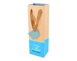 Bordeaux Laminated Paper Wine Bags