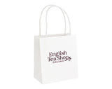 Brookvale Small Twist Handled Recyclable Paper Bags - White