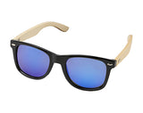 California RPET Bamboo Mirrored Polarised Sunglasses