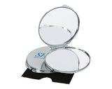 Geneva Chrome Plated Compact Mirrors