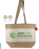 Jute and Cotton Laminated Beach Bag