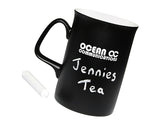 Opal China Chalk Mugs