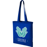 Madras Recycled Cotton Tote Bag