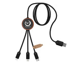 SCX Design C36 Recycled Light Up Bamboo Charging Cables
