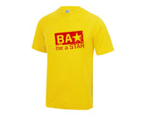 Sun-Yellow Performance Kids T-Shirts
