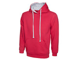 Uneek Contrast Hoodies