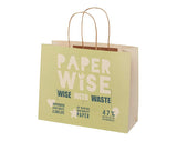 Stockley Agricultural Waste Twist Handled Paper Bags - Large