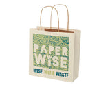 Stockley Agricultural Waste Twist Handled Paper Bags - Small