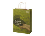 Stockley Agricultural Waste Twist Handled Paper Bags - Super Large