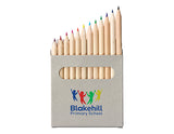 Wellington 12 Piece Mini Colouring Pencil Sets
